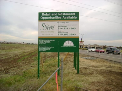 Construction & Regulation Signs Photo
